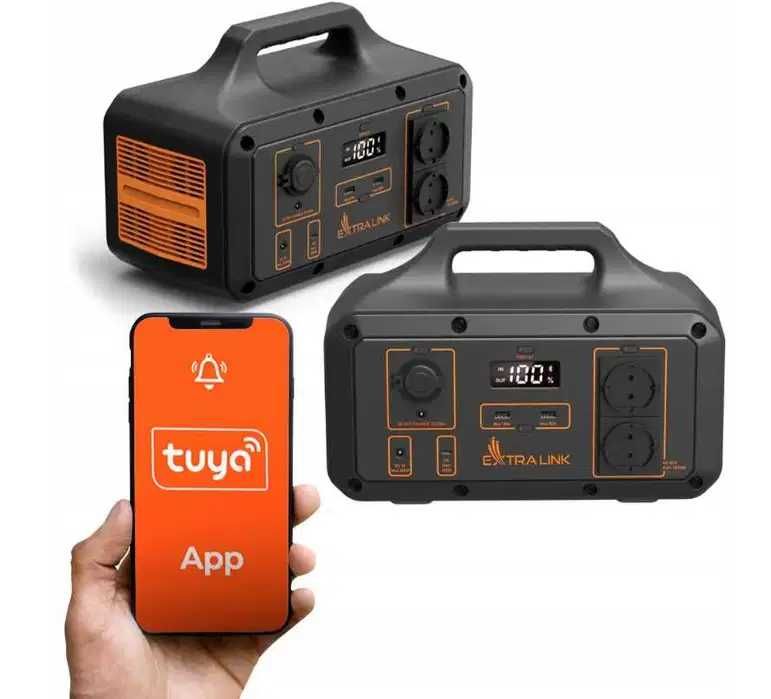 Портативна зарядна станція Extralink 600W, 620Wh зарядная станция