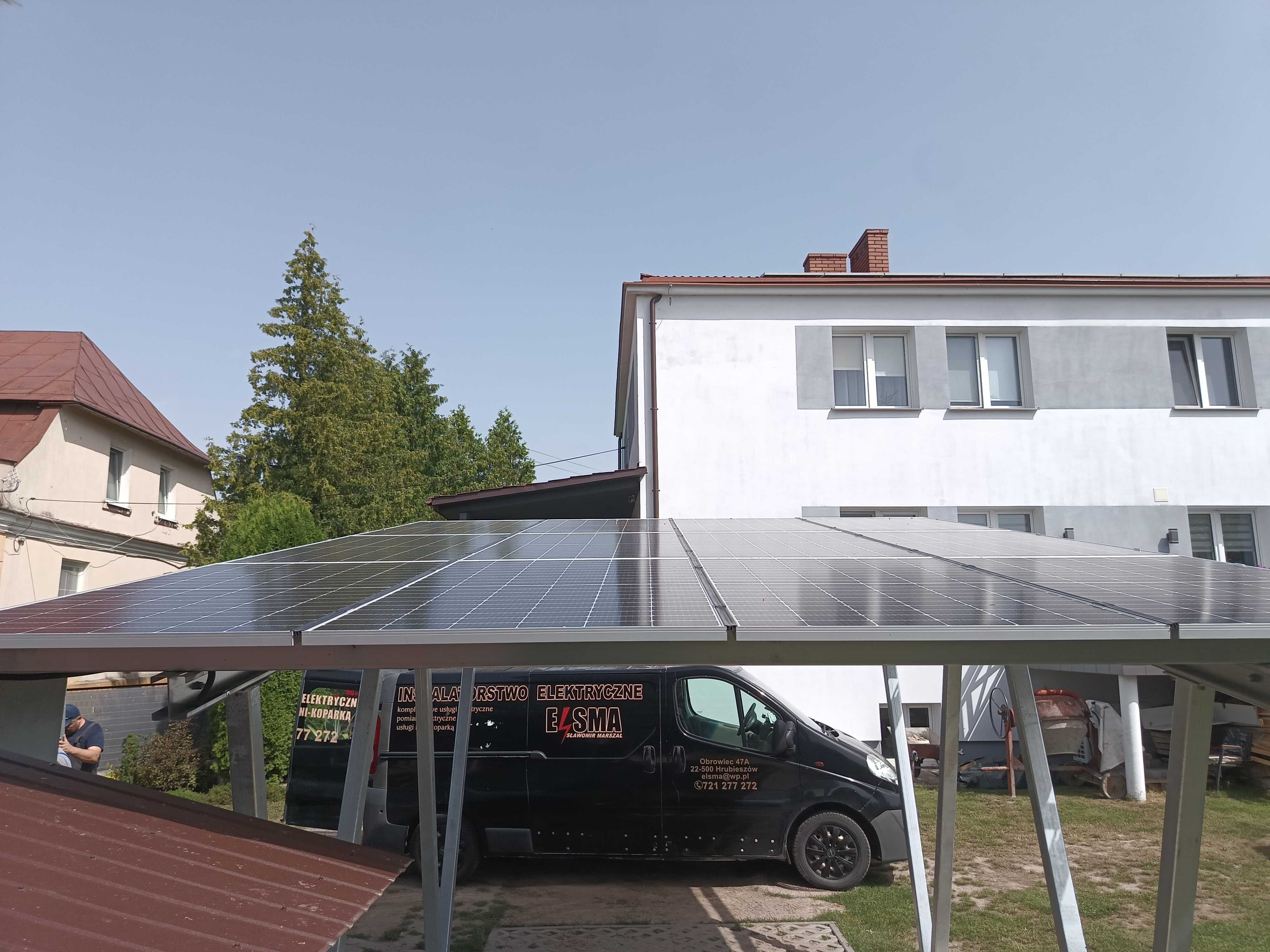Instalacja fotowoltaiczna CARPORT