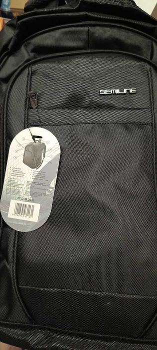 SEMI Line plecak laptopowy, czarny, 27 L