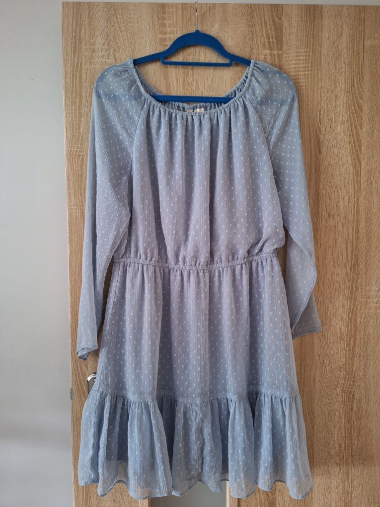 Sukienka H&M błękit