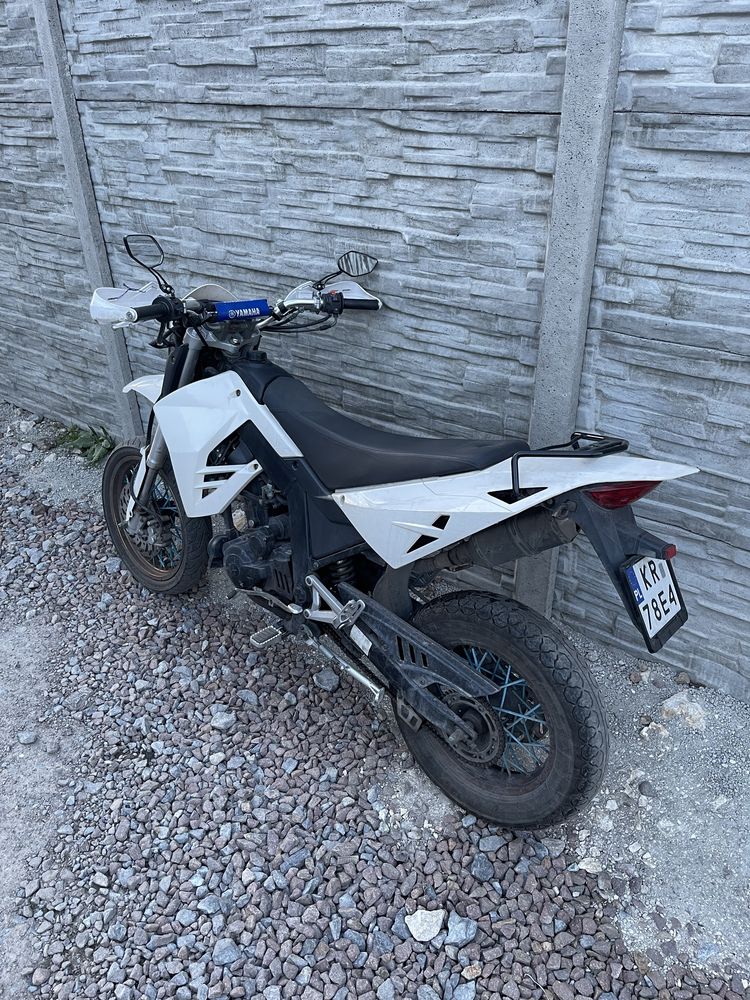 RIDE MRS 125 Supermoto, Enduro 13 KM, na kategorie B.