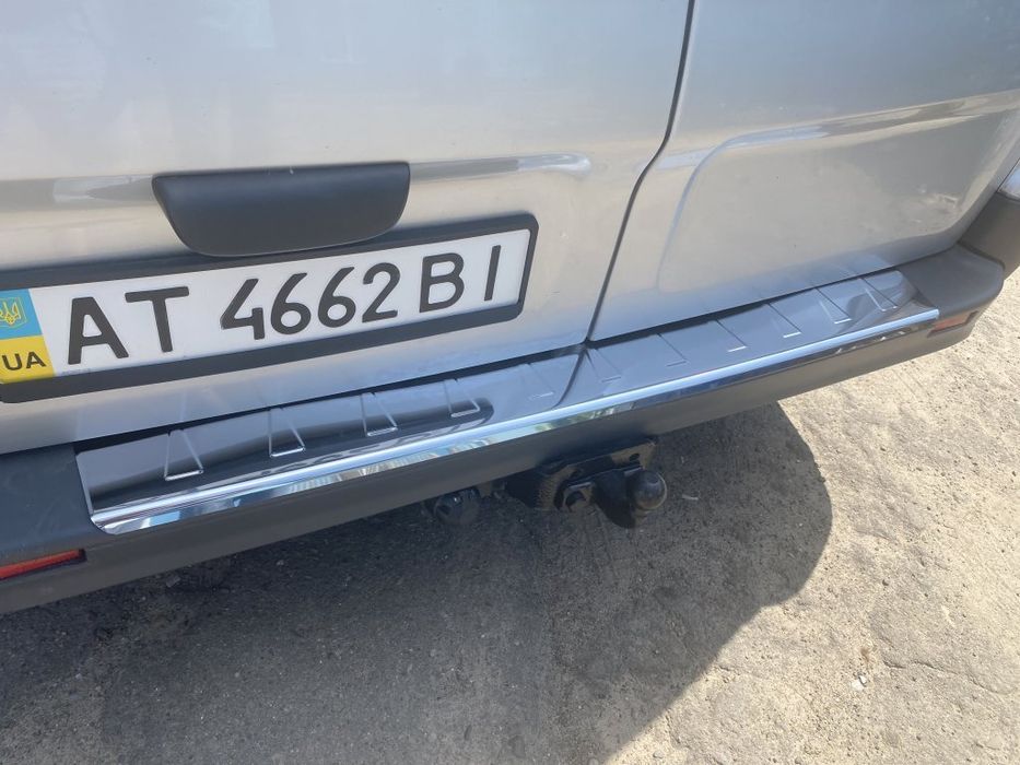 Opel Vivaro Renault Trafic Primastar Накладка на задний бампер