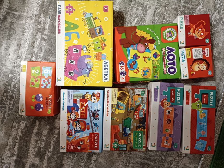 Пазли dodo додо фрукти на липучках