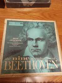 Vinil - the 9 simphonies of beethoven - rené leibowitz