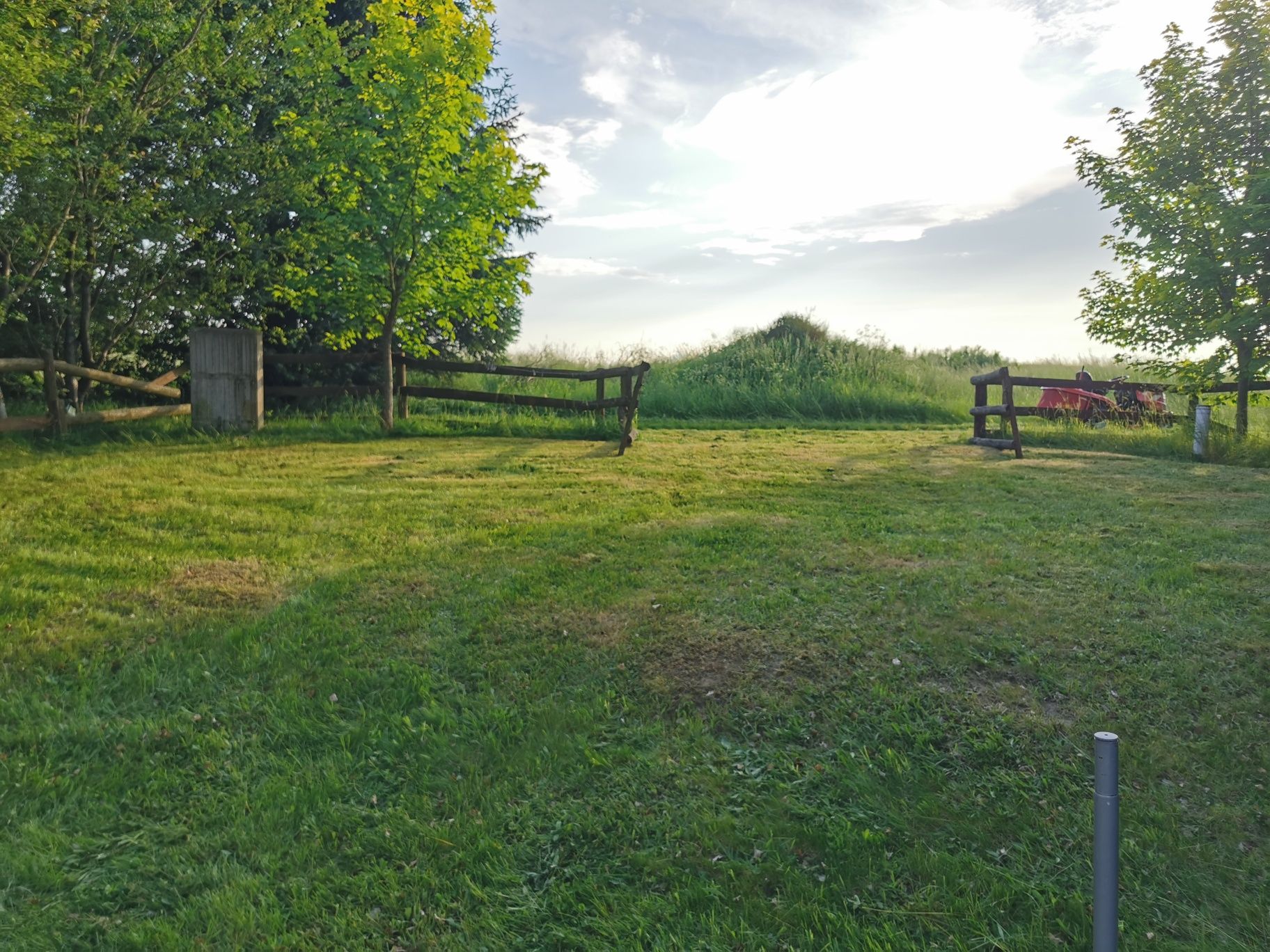 Koszenie traw, działek, ogrodów.