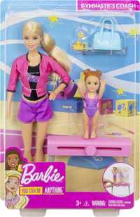 ОРИГИНАЛ! Кукла Барби тренер по гимнастике с ребенком Barbie You can