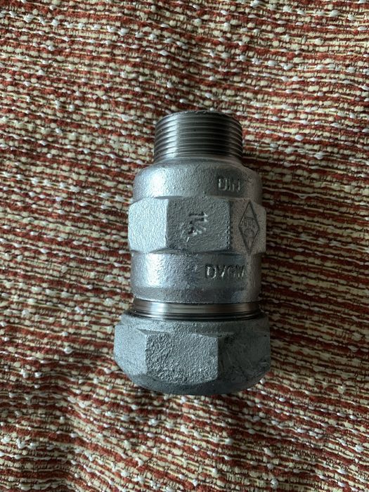 Муфта, гебо зажимной, оцинкованный (Atusa 1 1/4")