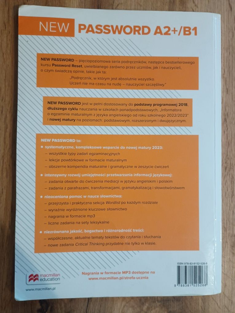 New Password A2+/B1 podręcznik