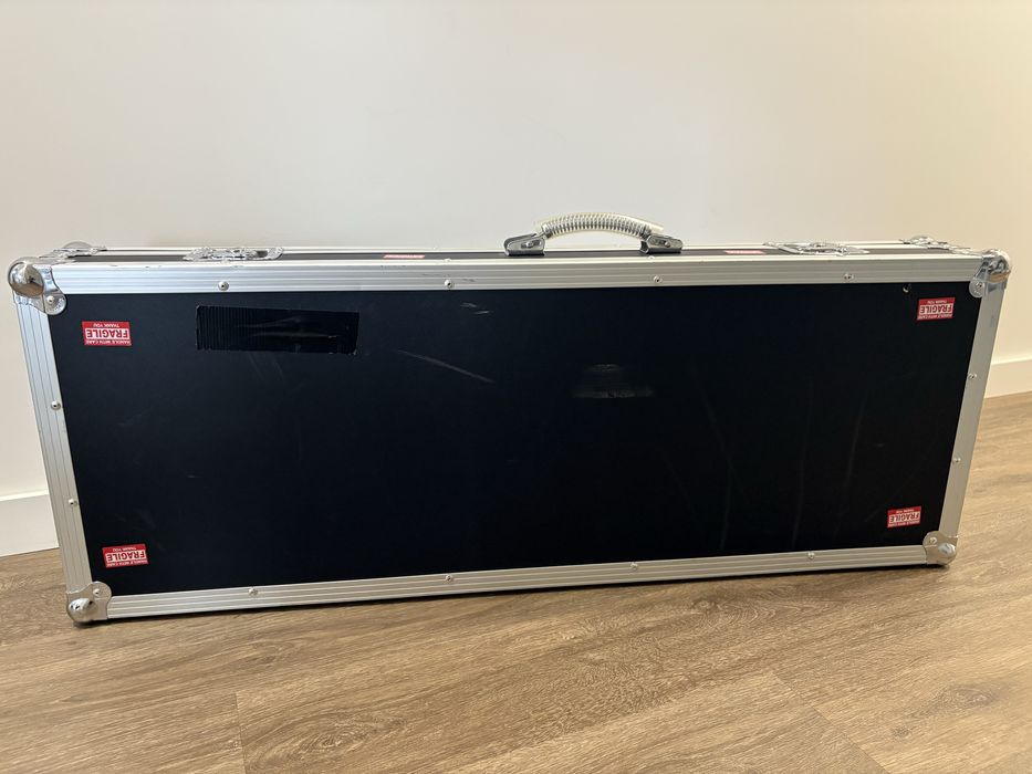 Caixa guitarra Harley Benton Flight Case Wood Guitar