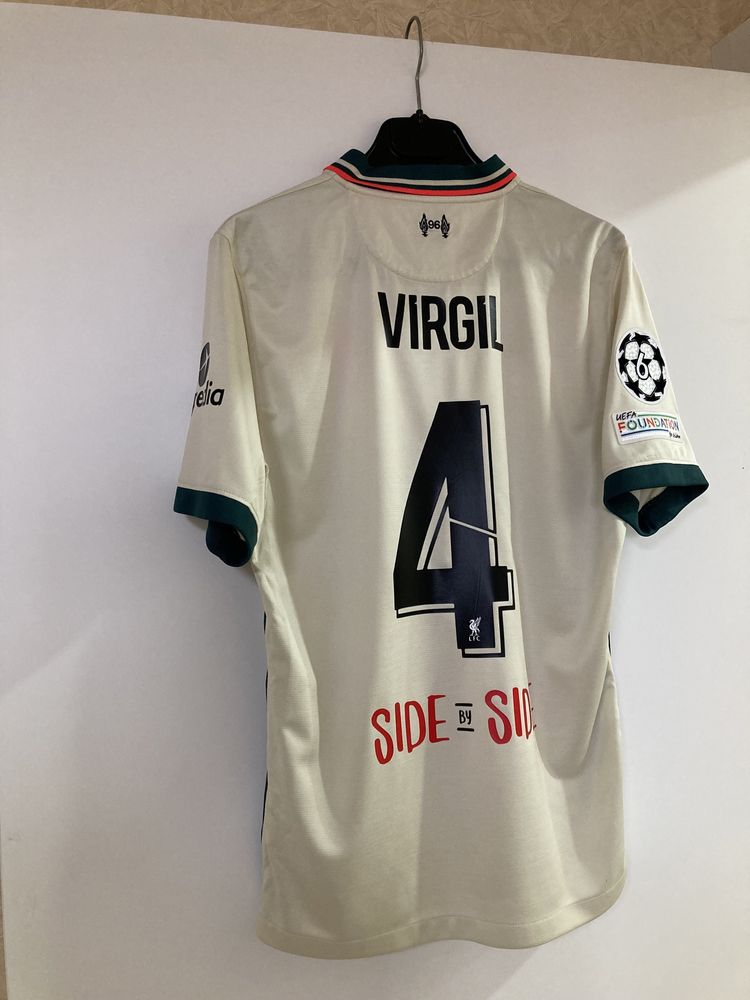 Оригинальная футбольная футболка jersey Liverpool 4 Virgil Van Diijk