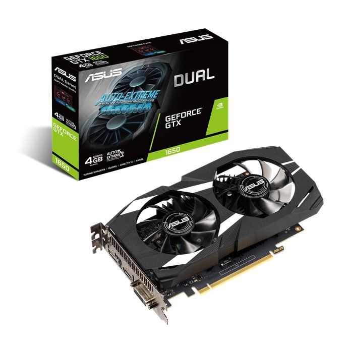 ASUS GEFORCE GTX DUAL-GTX1650-4G - como nova