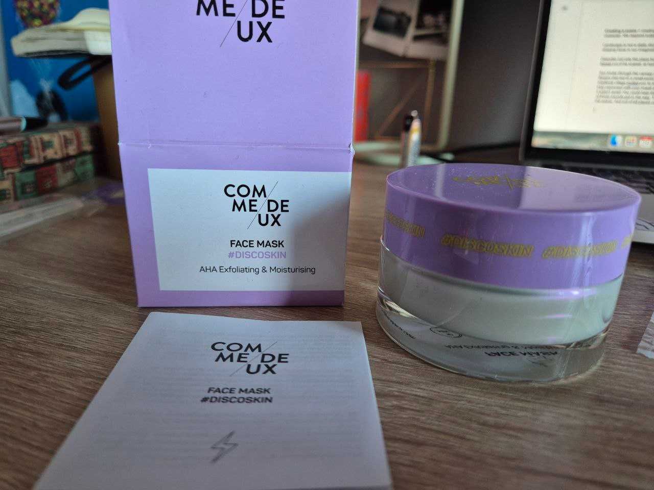 Maseczka do twarzy nawilżająca Discoskin by Comme Deux 50 ml