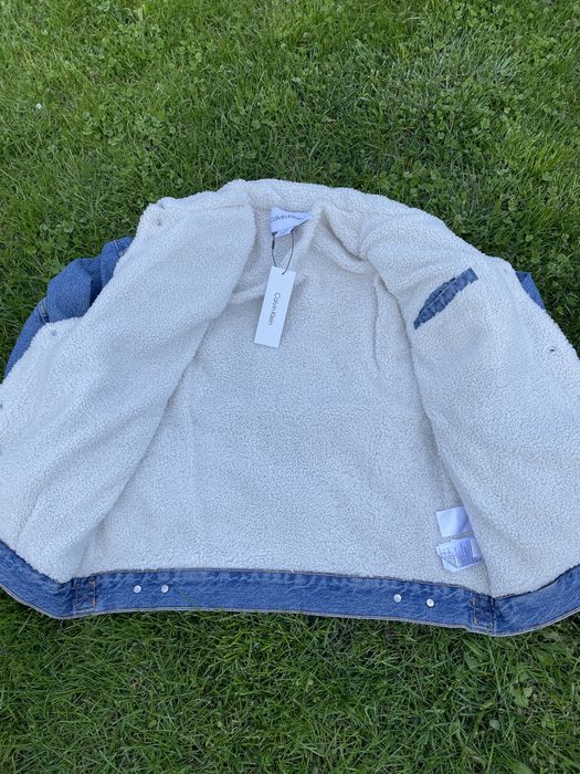 Куртка Calvin Klein Шерпа (ck sherpa  jacket oversize)c америки M,L,XL