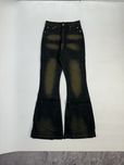 Rick Owens DRKSHDW bolan banana cut клеш джинси штани джинсы штаны