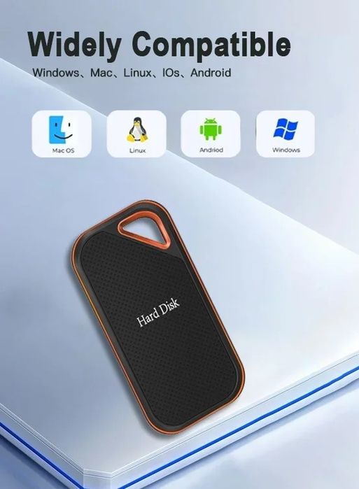 Высокоскоростной съёмный SSD накопитель 8ТВ