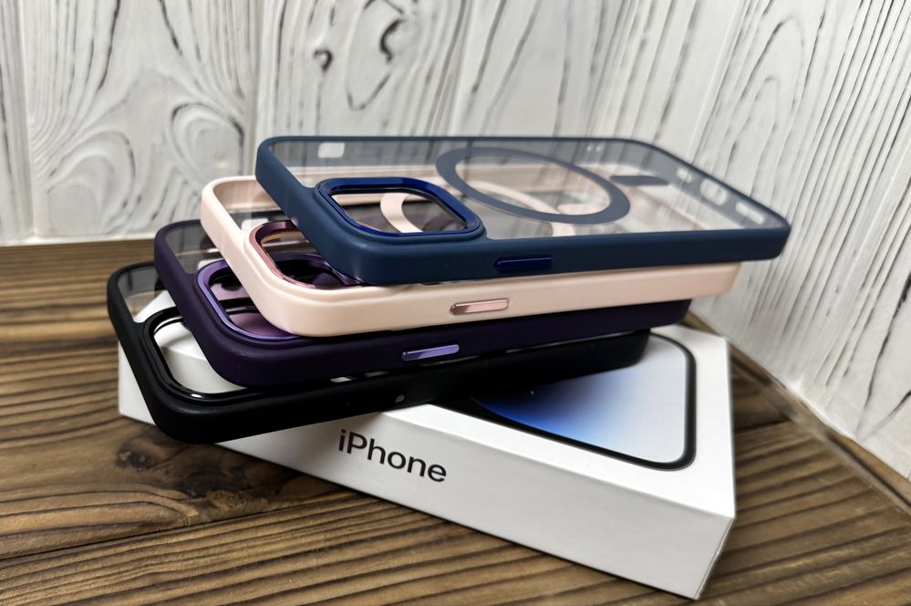 Чехол IPhone 14 Pro Max deep purple MagSafe, 12 pro max,13 pro, 14 pro