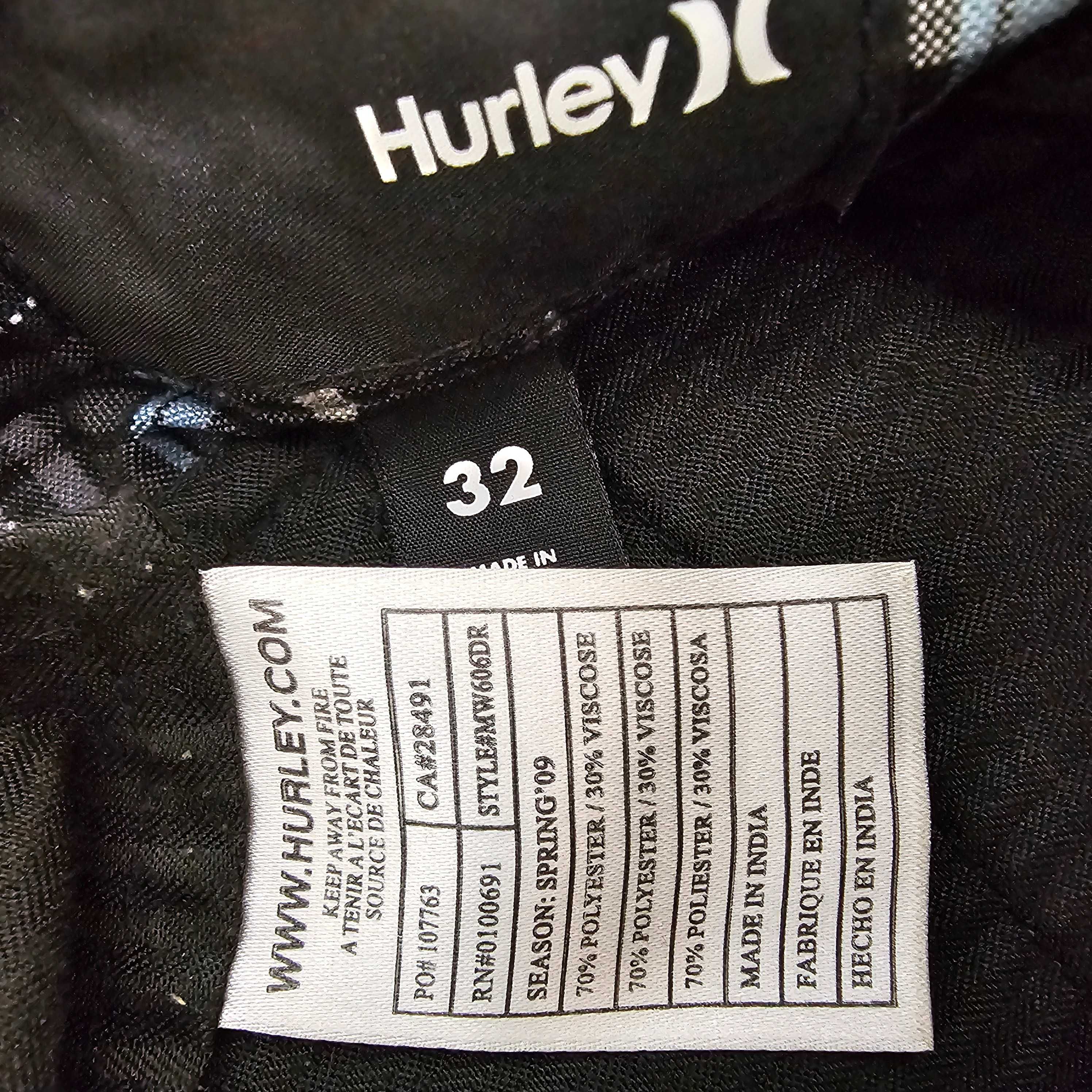 Calções Hurley xadrez