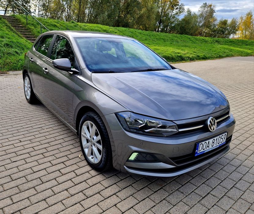 Vw Polo VI 1.0 TSI 95 km LED Klima 5 Drzwi Zarejestrowana