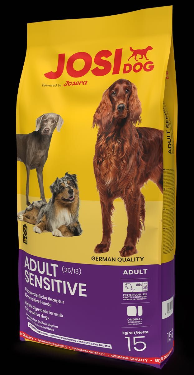 JosiDog Adult Sensitive 15kg karmy by Josera