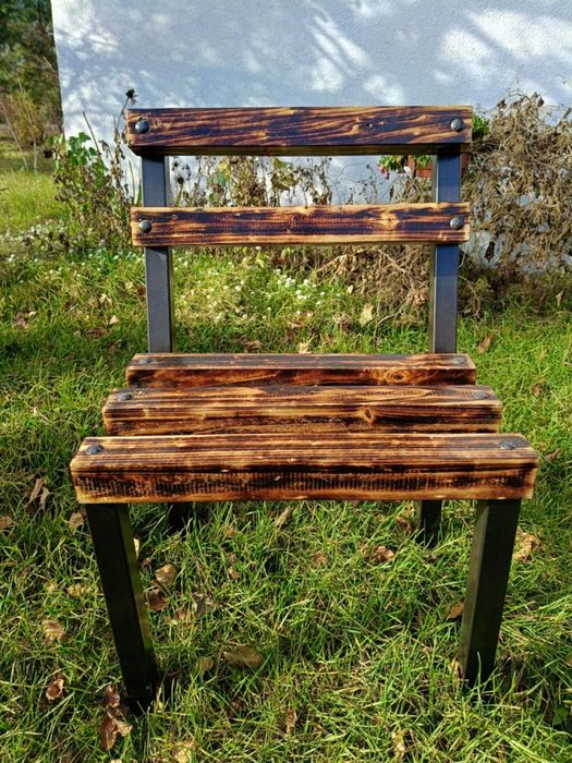 Promocja Krzesło Loft Rzemiosło Stare Drewno Rustykalny