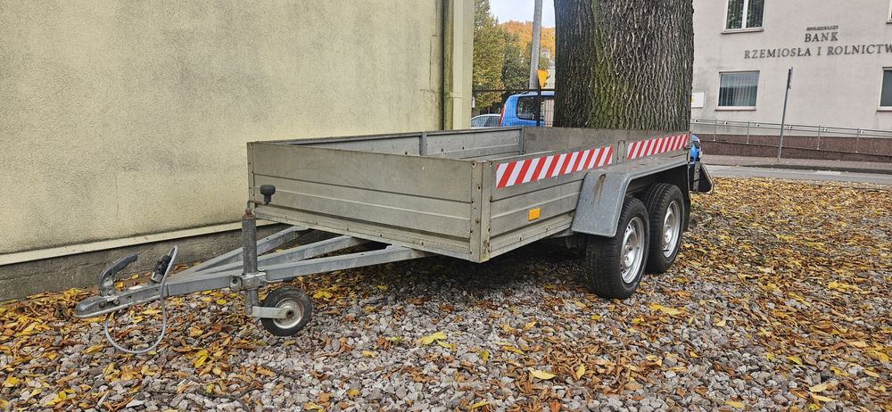 Sprzedam Przyczepa RYDWAN 300x 150cm Przyczepka 2 osie