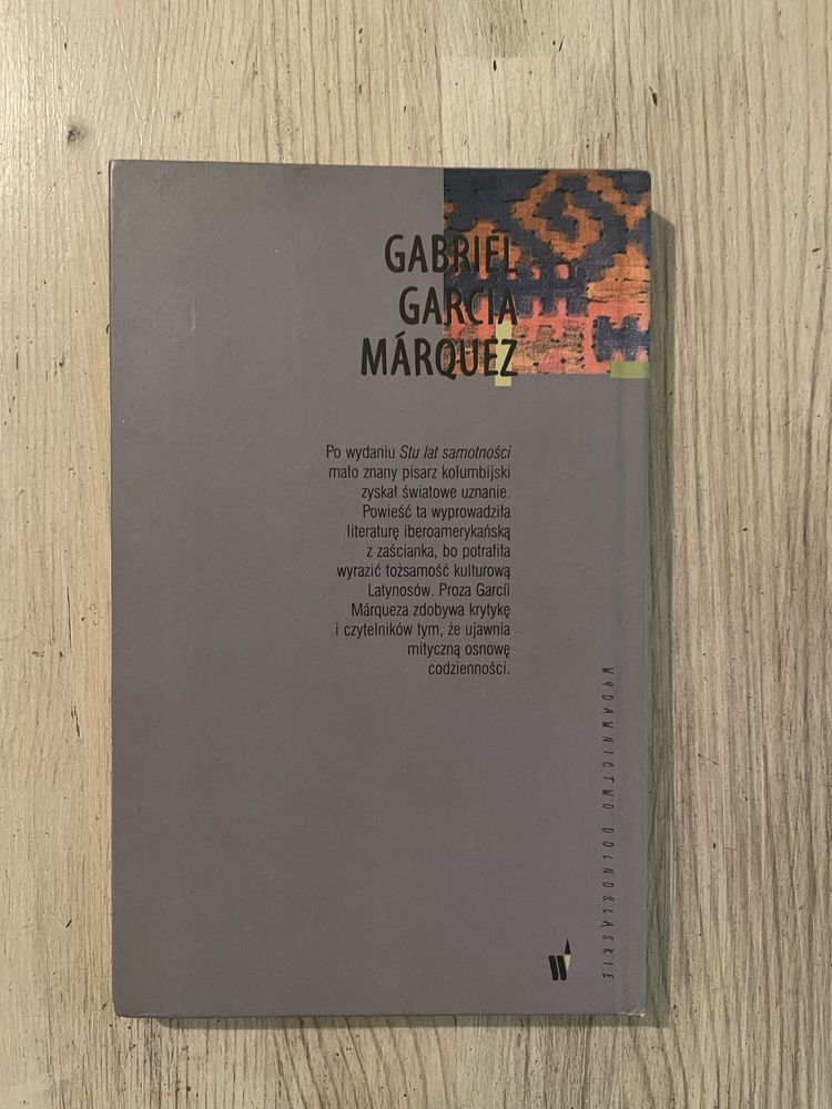 ksiązka Gabriel Garcia Marquez - D. Ploetz