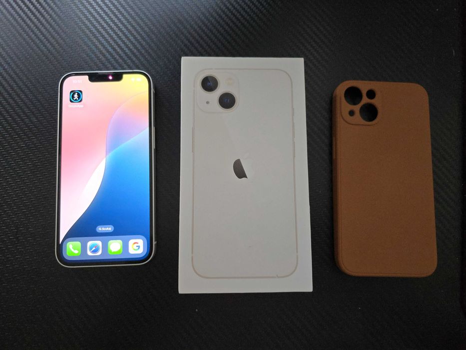 Iphone 13 biały 128gb 93% baterii stan bdb+!