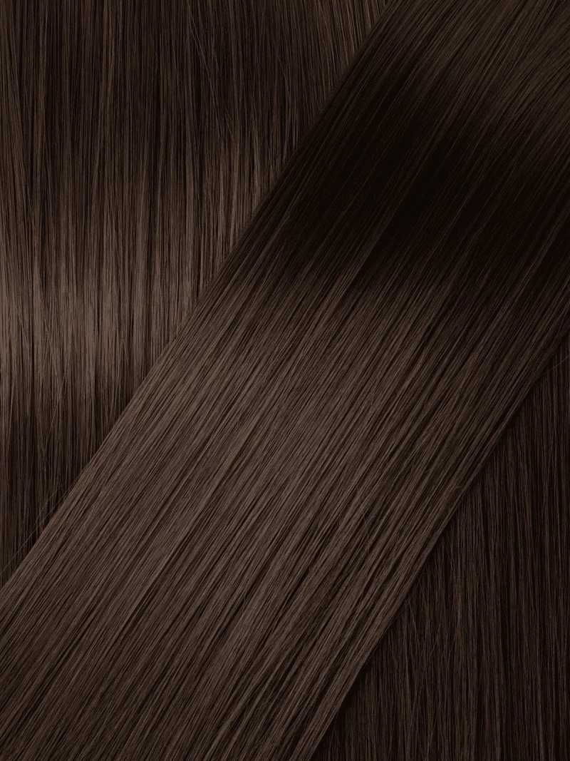 Flip in ok 57 cm - Włosy na żyłce - CIEMNY BLOND/ JASNY BRĄZ #6