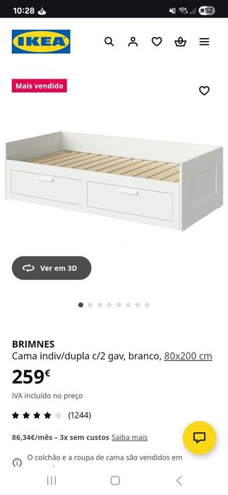 Vendo cama ikea 2em1