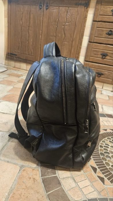 Рюкзак з натуральної шкіри