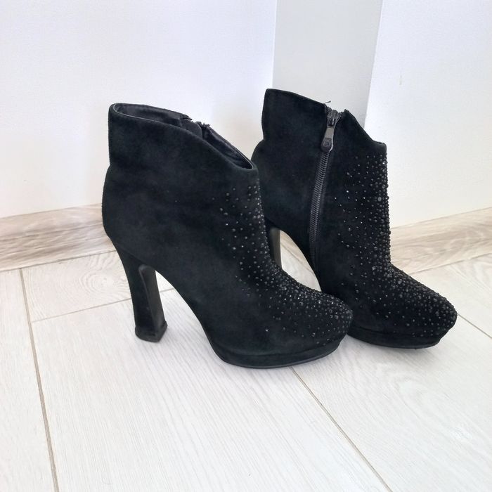 Черевики, черевечки весняні замша натуральні