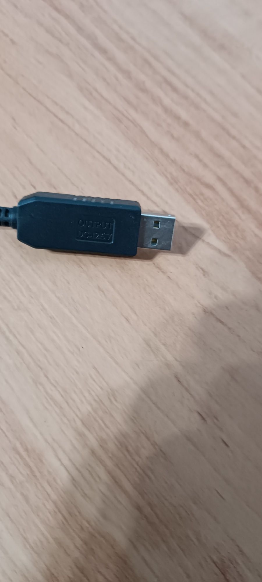 Кабель для роутера USB від повербанка 12.v з виходом на 5.5