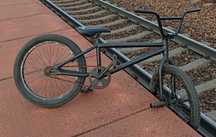 Rower BMX firmy Decathlon