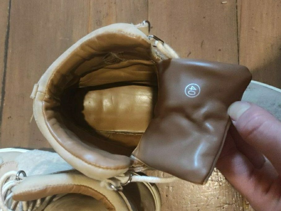 Полуботинки, кеды кожа, нубук Marc Cain 40р, 25.5см