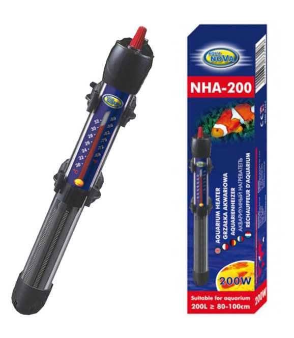 Grzałka z termostatem 200W Aqua Nova