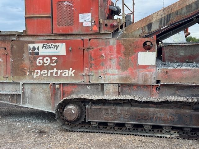Terex Finlay 693 SUPERTRAK duży przesiewacz kruszywa 40 ton