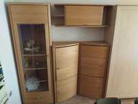 Meble Hoffman z naturalnego drewna buk , calu zestaw