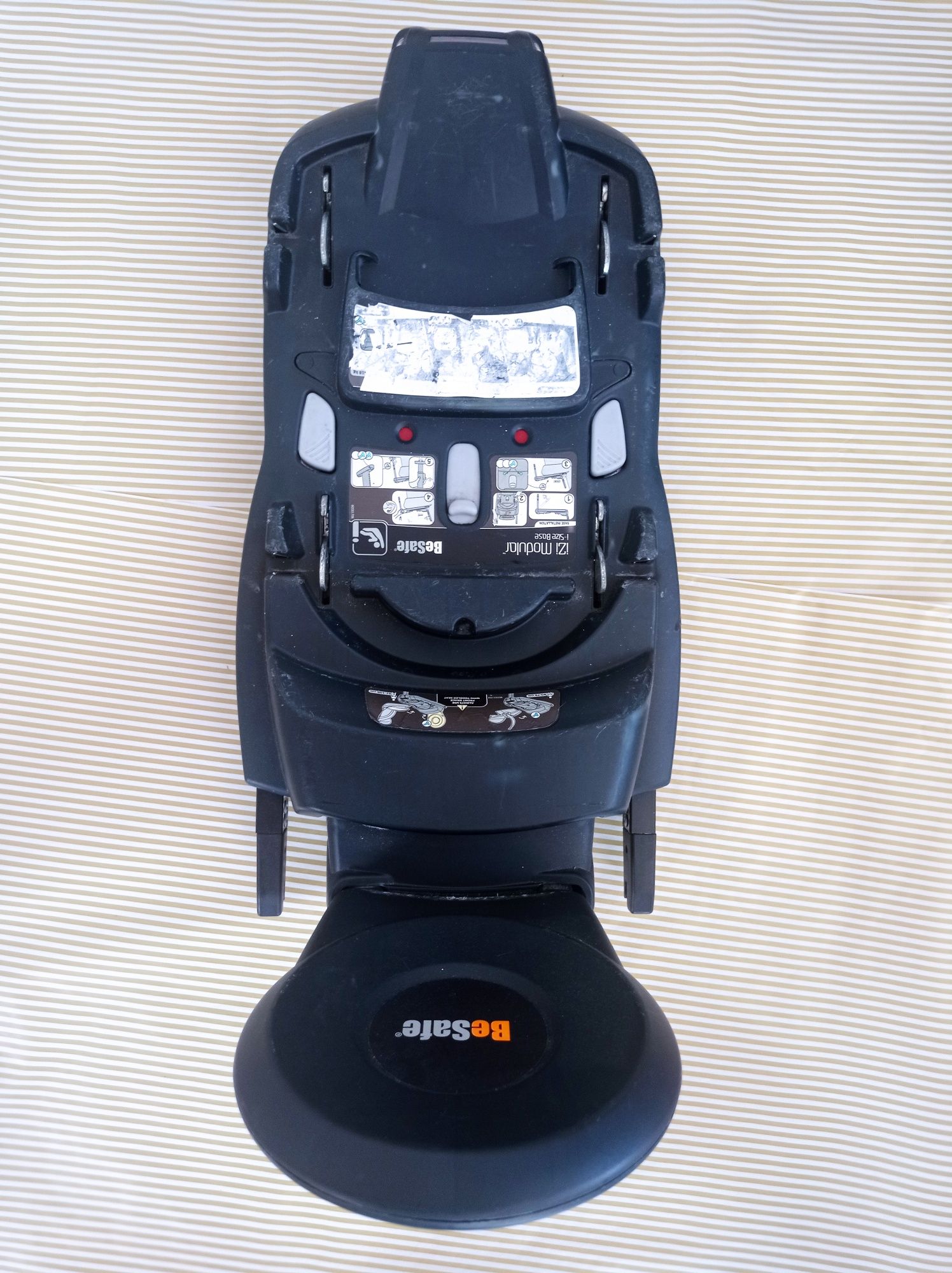 Conjunto besafe (cadeira auto+ ovo + base isofix)