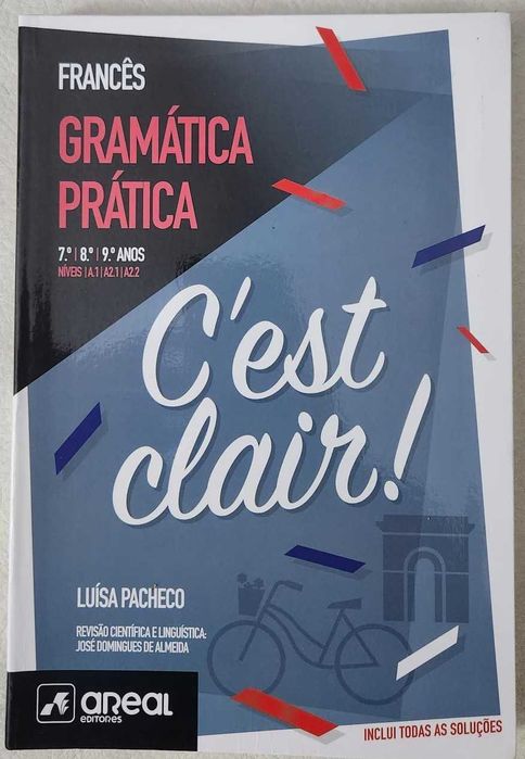 Gramática prática Francês "C’est Clair!" do 7º, 8º e 9º anos