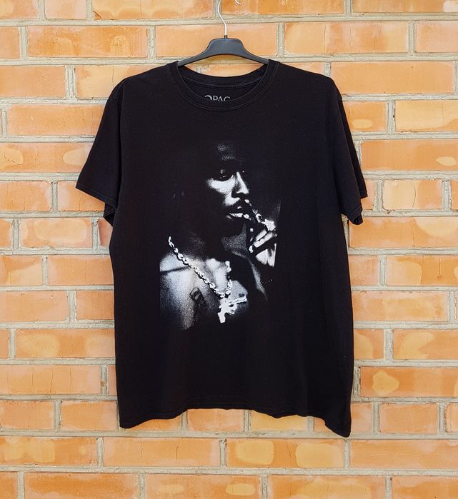 2pac офіційний мерч футболка rap tee S