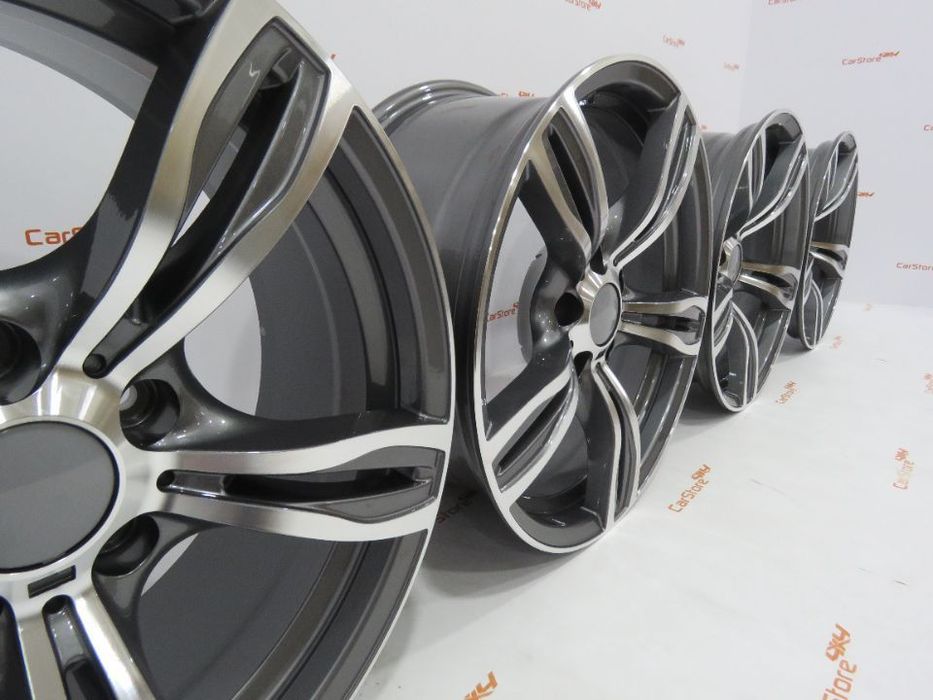 Jantes Look Bmw Style 343 M5 / M6 18 ''  8+9 5x120 Gunmetal