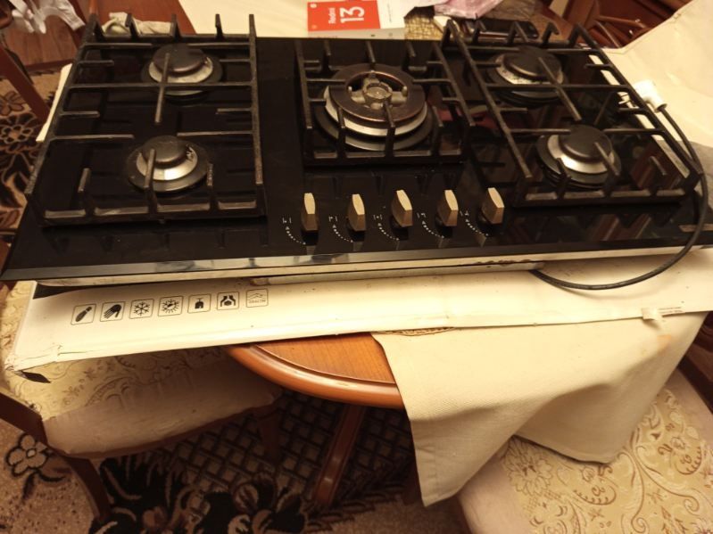 Płyta gazowa Teka 86 cm 50 cm do zabudowy 5 palników