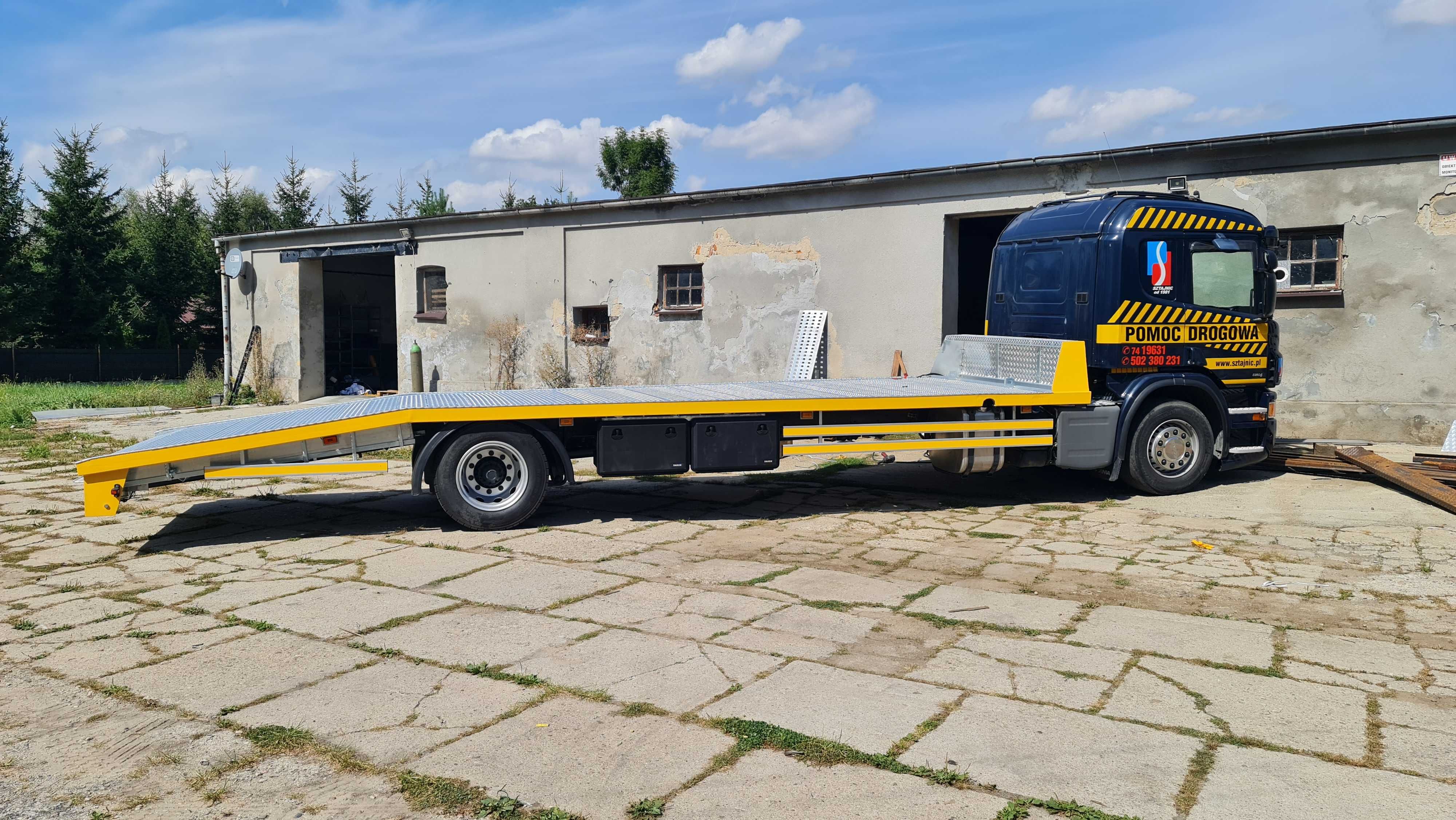 Małopolskie Najazd zabudowa laweta DMC 12-18 TON Panel CNC