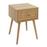 Szafka nocna Bali Styl Boho Rattanowy front