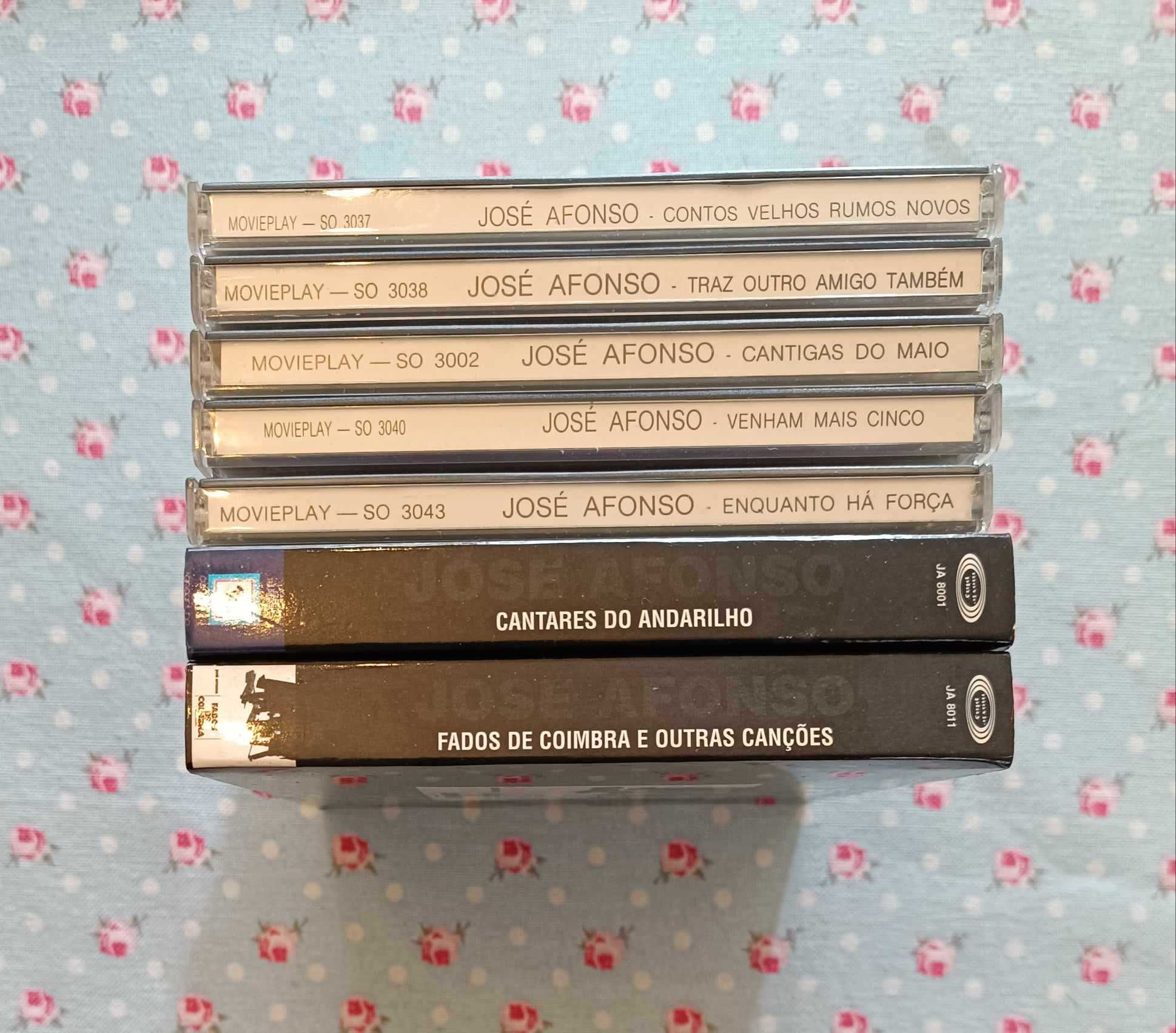 7 CDs José Afonso