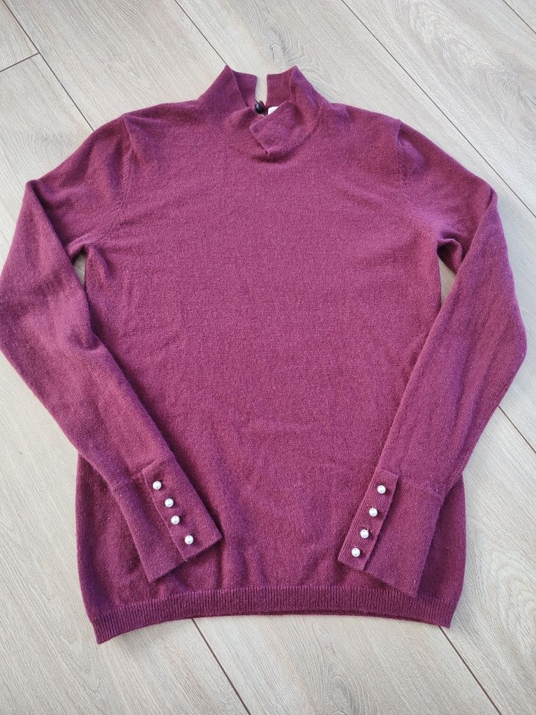 Sweter 100% kaszmir Allude rozm S 36