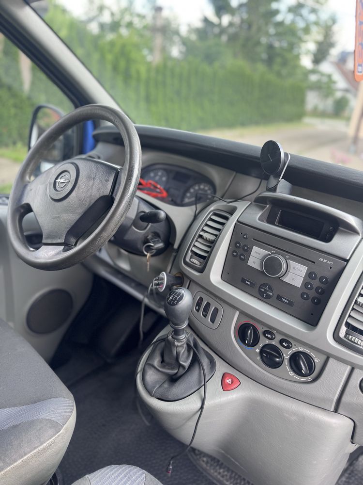 Opel Vivaro 2.0 CDTI • LONG • 2006r • faktury na 18tys •KLIMA