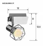 Lampa ścienna, reflektor Activejet BLANKA - Okazja