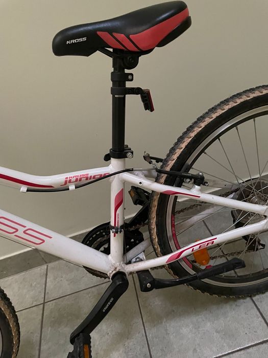 Rower KROSS 24 Lea Replica ONE SIZE MTB T TZ-50 Biało-Różowy