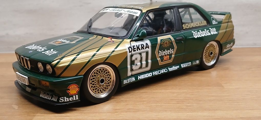 Model BMW M3 Minichamps skala 1:18
